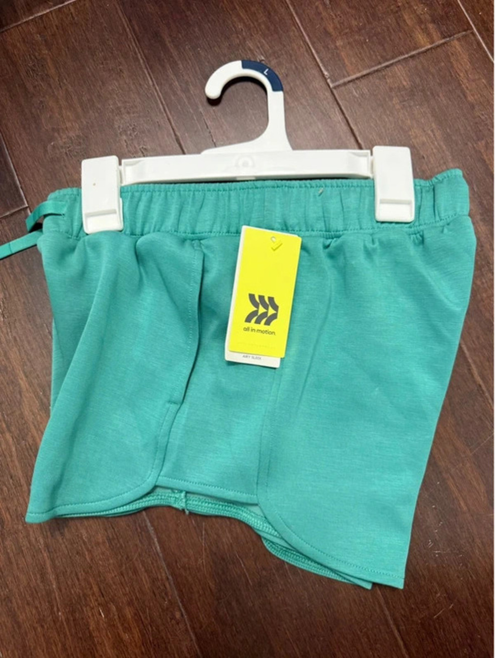 All in Motion Airy Sleep Green Athletic Shorts Large (10/12)